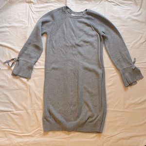 Maison Simons grey sweater dress size small